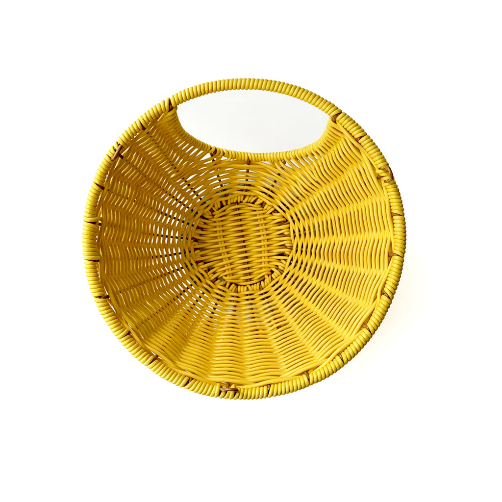 Handwoven Wicker Pineapple Storage Basket | Tropical Kitchen Decor | EcoVine Living